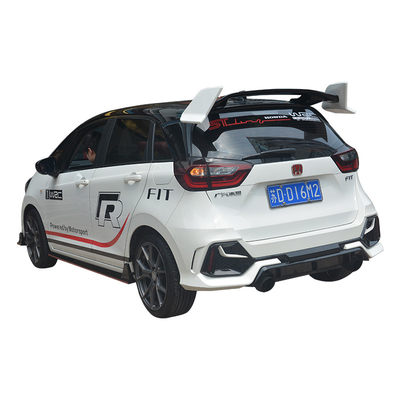 Corpo de carro Kit For Honda Fit de Front Bumper Side Skirts Grille do carro GK5 2014 2020